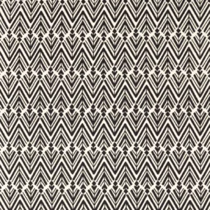 black-grey geometric woven fabric from Harlequin