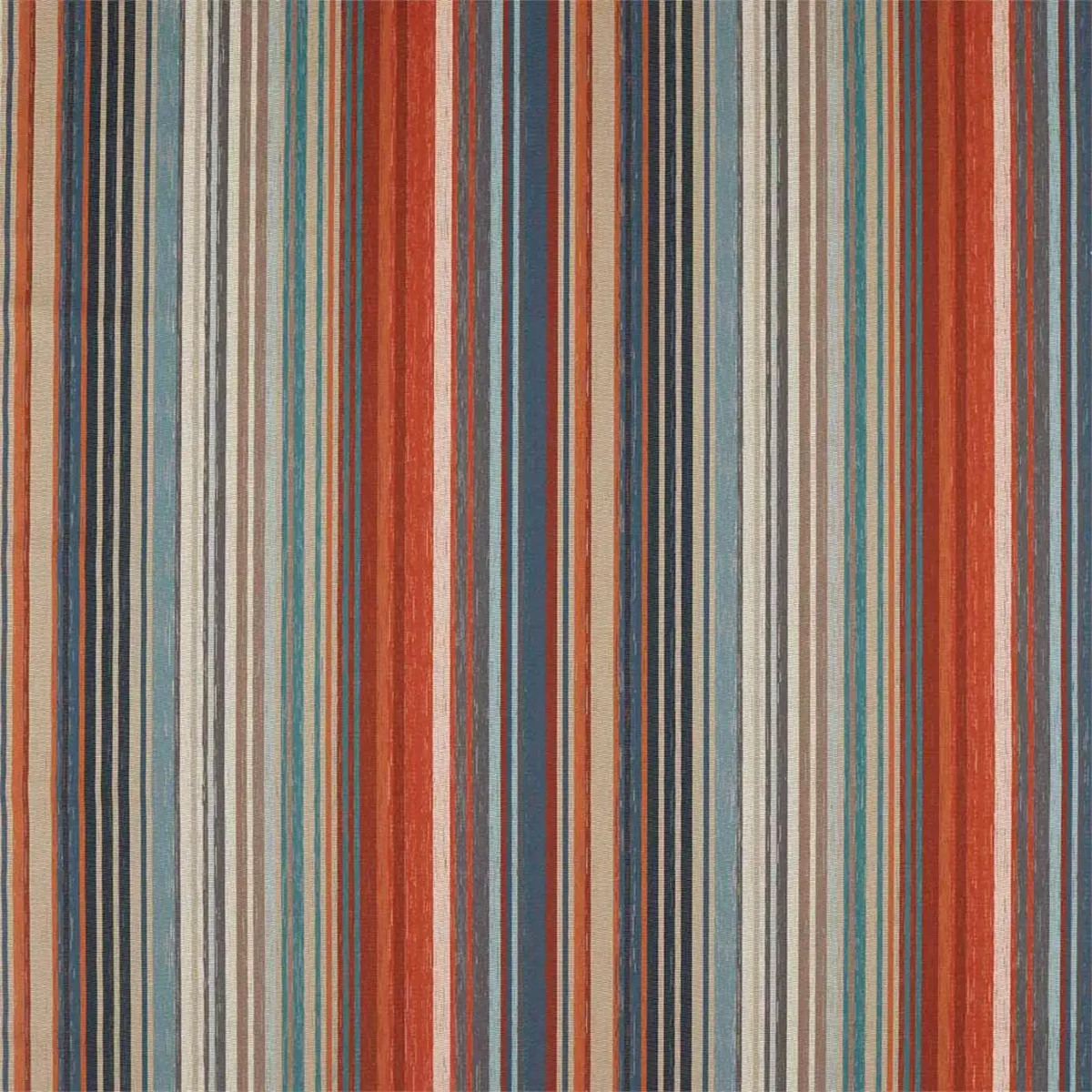 multicolour striped woven fabric from Harlequin