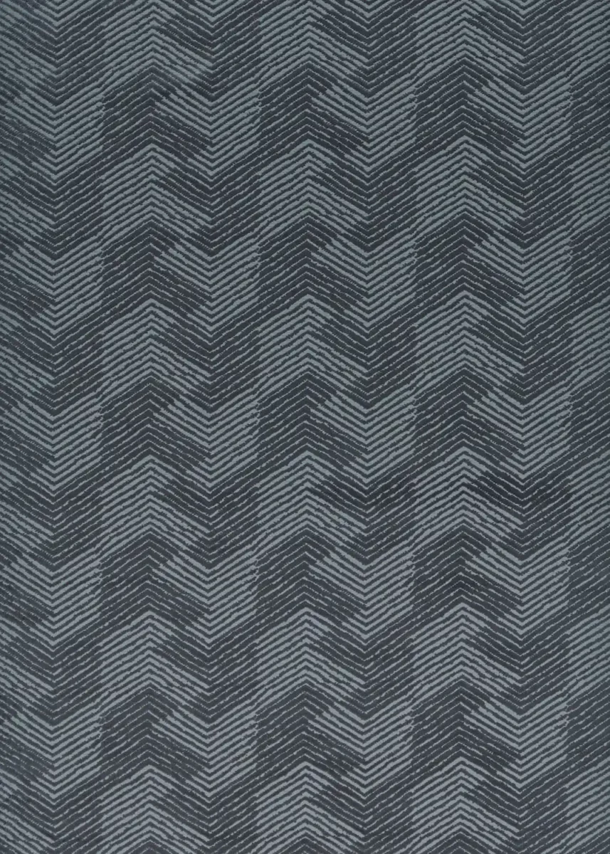 black-grey contemporary woven fabric from Harlequin
