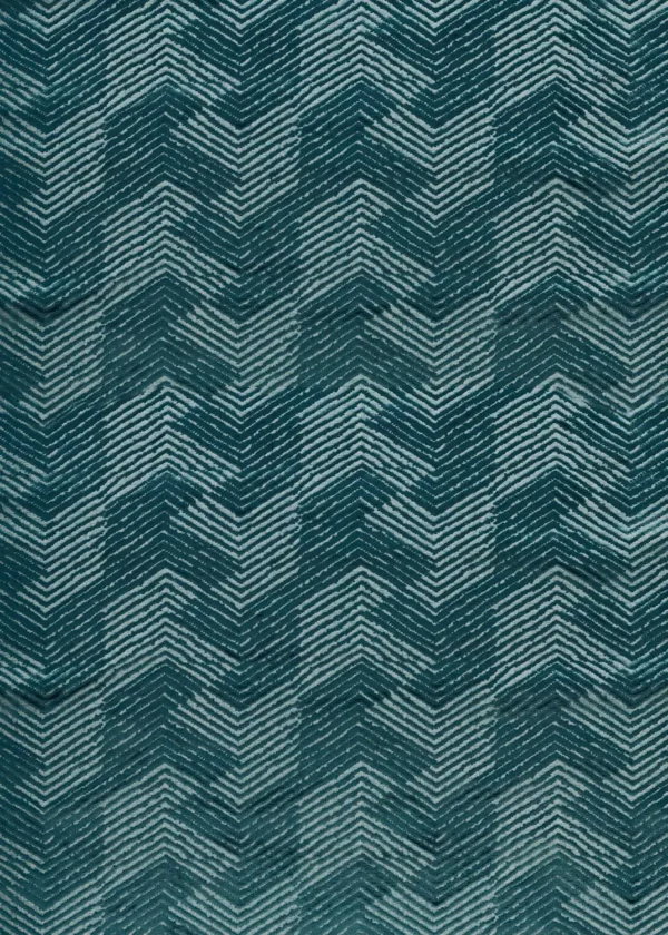 blue contemporary woven fabric from Harlequin