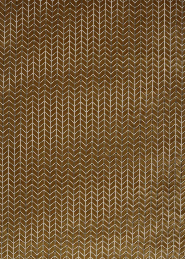 Perplex Fabric - Tobacco / Slate by orange contemporary velvet-chenille fabric from Harlequin