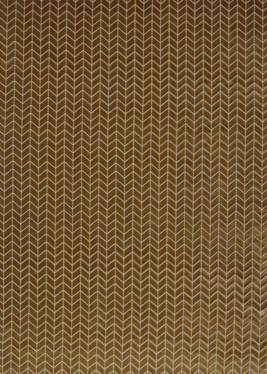 Perplex Fabric - Tobacco / Slate by orange contemporary velvet-chenille fabric from Harlequin