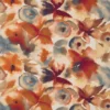 orange contemporary linen fabric from Harlequin