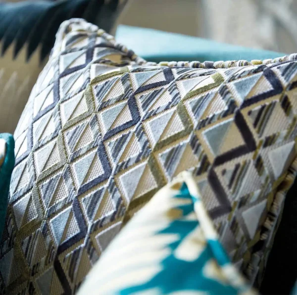 Boka Fabric - Sapphire / Russet / Gold by Boka Fabric - Sapphire / Russet / Gold from