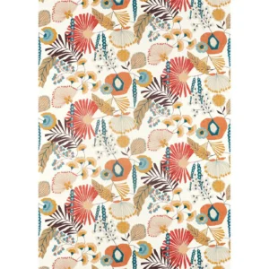 multicolour botanical cotton fabric from Harlequin