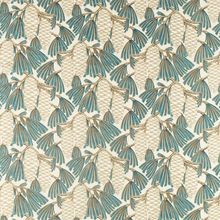 Foxley Fabric - Kingfisher swatch