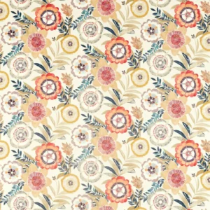multicolour botanical cotton fabric from Harlequin