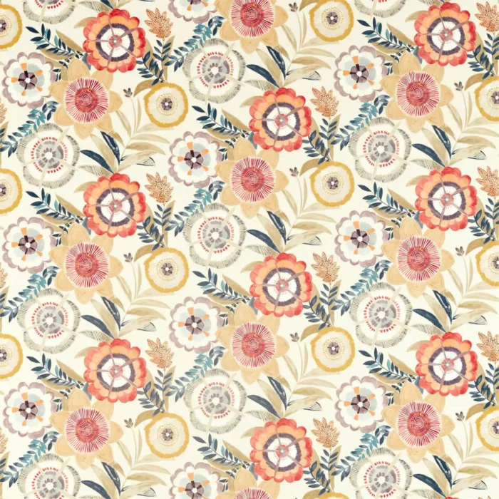 Komovi Fabric - Sunset / Blush / Midnight swatch