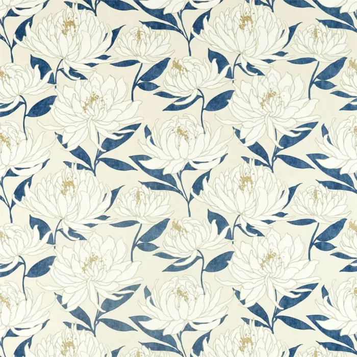 Sebal Fabric - Cobalt / Glacier swatch