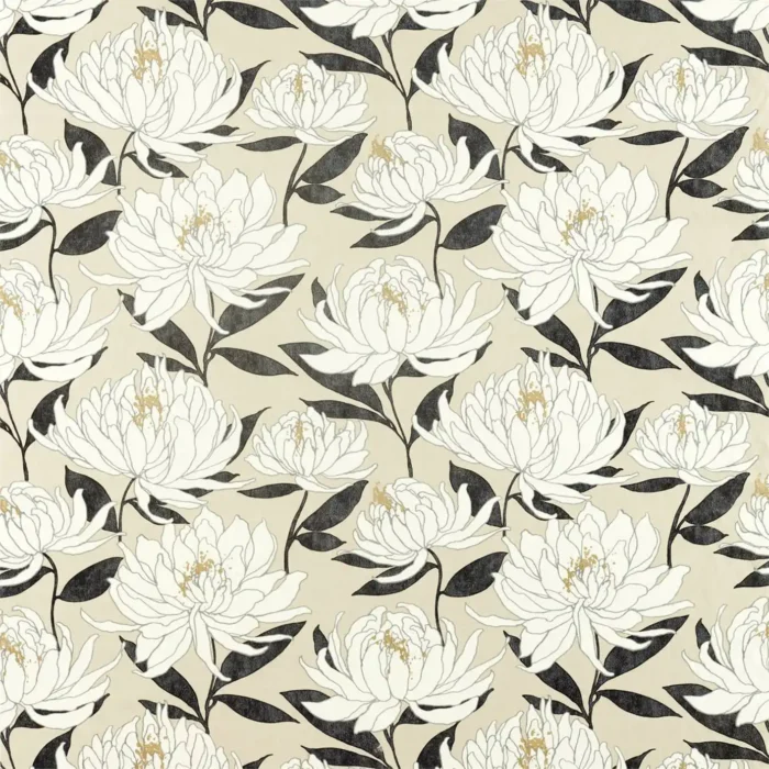 Sebal Fabric - Platinum / Ebony swatch