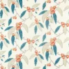 blue botanical cotton fabric from Harlequin