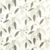 black-grey botanical cotton fabric from Harlequin
