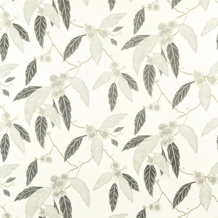 Coppice Fabric - Platinum / Ebony swatch