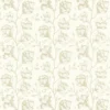 brown botanical woven fabric from Harlequin