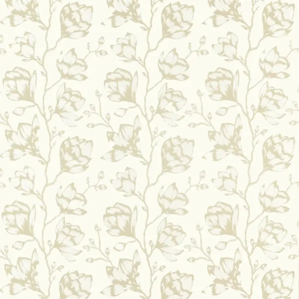 brown botanical woven fabric from Harlequin