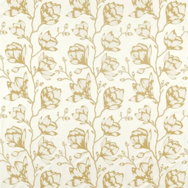 brown botanical woven fabric from Harlequin