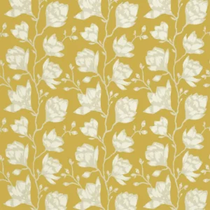 brown botanical woven fabric from Harlequin