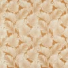 brown botanical jacquard fabric from Harlequin