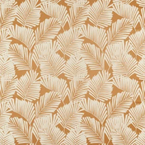 brown botanical jacquard fabric from Harlequin