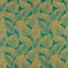 green botanical jacquard fabric from Harlequin