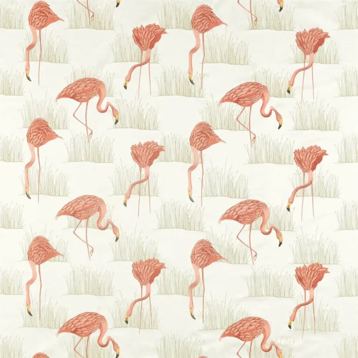Salinas Fabric - Russet / Oyster swatch