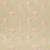 pink animal jacquard fabric from Harlequin