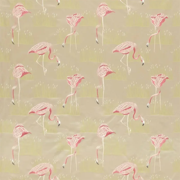 Salinas Fabric - Blossom / Laurel swatch
