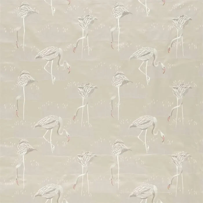 Salinas Fabric - Linen / Silver swatch