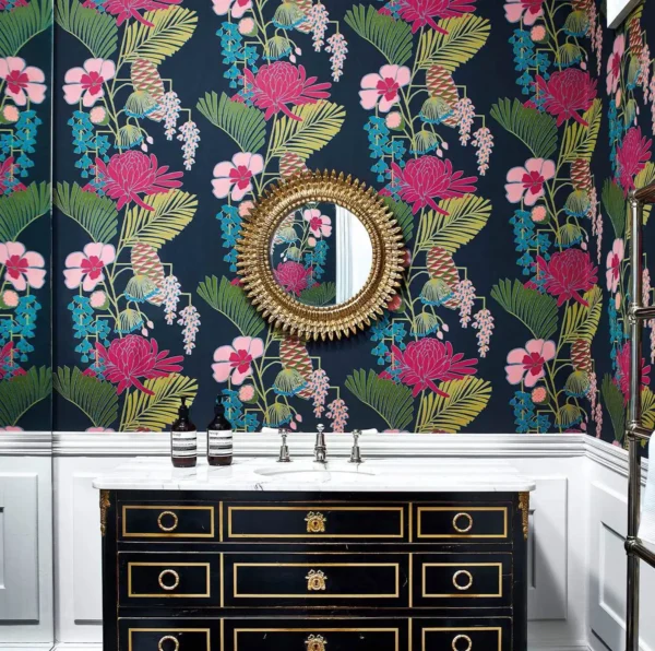 Salinas Wallpaper - Champagne / Rose / Gold by Salinas Wallpaper - Champagne / Rose / Gold from