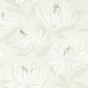 black-grey botanical wallpaper from harlequin