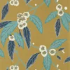 blue botanical wallpaper from harlequin