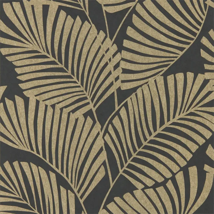 Mala Wallpaper - Ebony fabric swatch HSAW112141