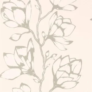 pink botanical wallpaper from harlequin