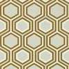 brown geometric wallpaper from harlequin