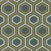 black-grey geometric wallpaper from harlequin