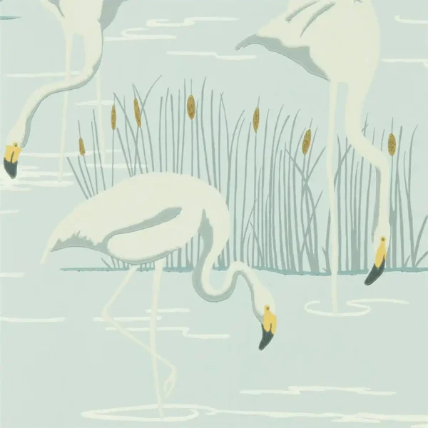 blue animal wallpaper from harlequin