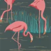 blue animal wallpaper from harlequin