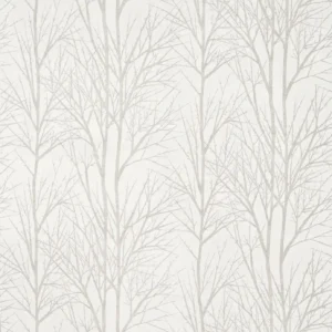 white contemporary linen fabric from Harlequin
