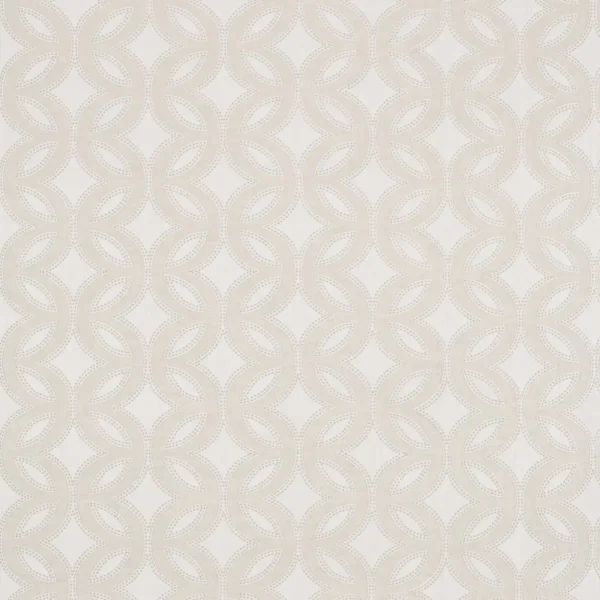 Caprice Fabric - Linen by white contemporary embroideried fabric from Harlequin
