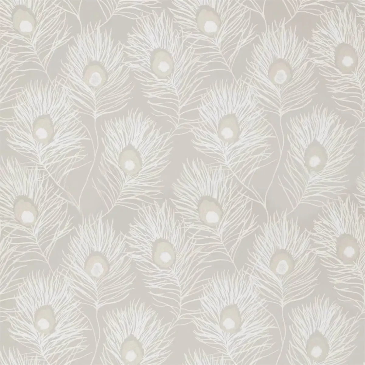Orlena Fabric - Gilver / Pewter by black-grey botanical jacquard fabric from Harlequin