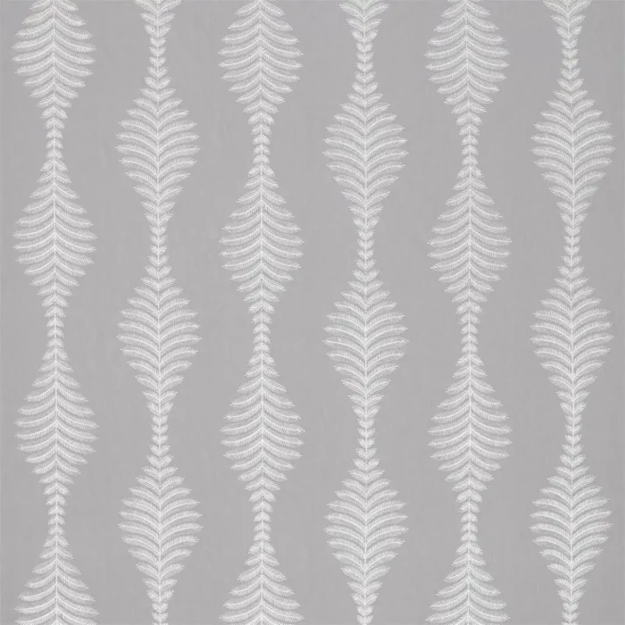 Lucielle Fabric - Pearl / French Grey swatch