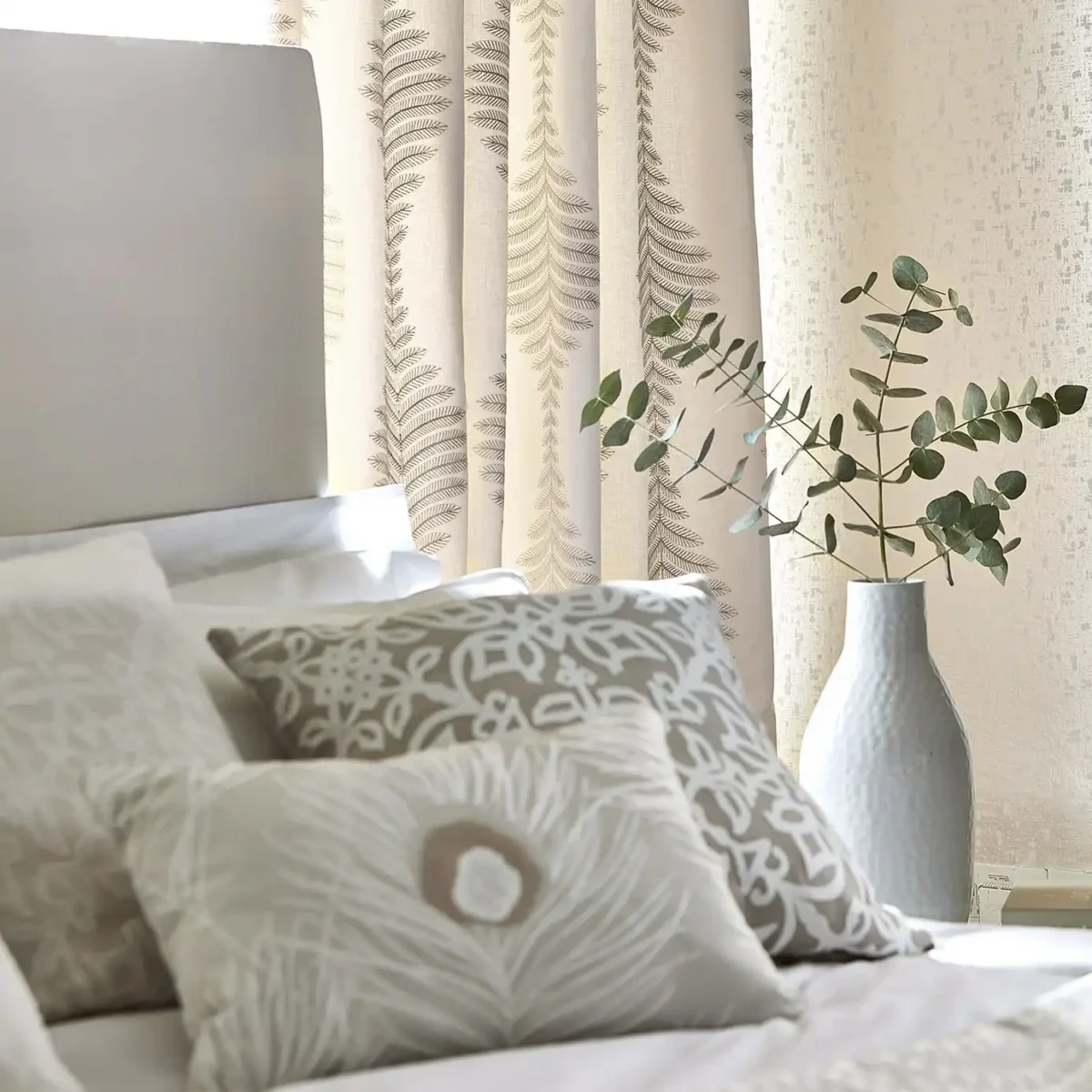 Lucielle Fabric - Chalk / Linen by Lucielle Fabric - Chalk / Linen from