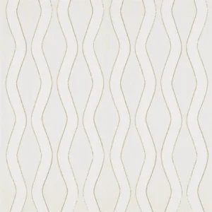 black-grey striped embroideried fabric from Harlequin