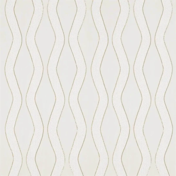 black-grey striped embroideried fabric from Harlequin