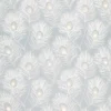 blue botanical jacquard fabric from Harlequin