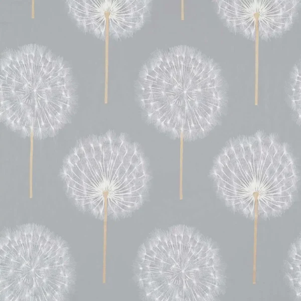 Amity Fabric - Slate / Gold by black-grey botanical embroideried fabric from Harlequin