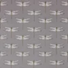 black-grey animal cotton fabric from Harlequin