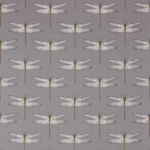 black-grey animal cotton fabric from Harlequin