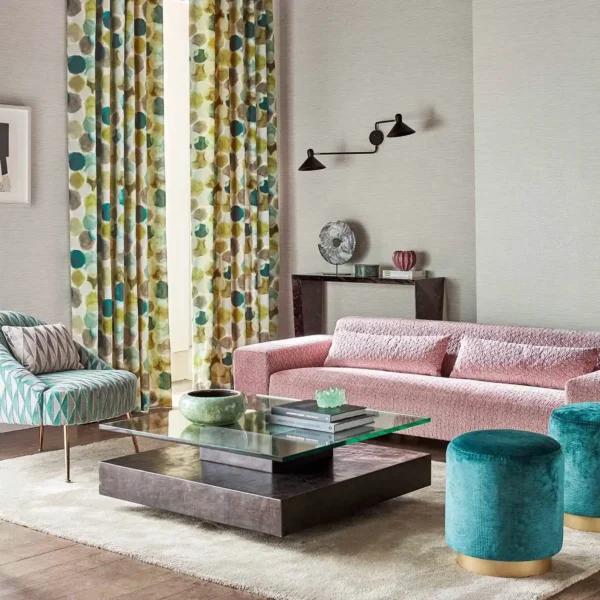 Selenic Fabric - Chartreuse / Topaz by Selenic Fabric - Chartreuse / Topaz from