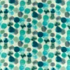 blue spotted linen fabric from Harlequin